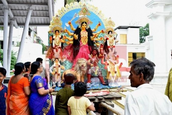 Basanti Puja begins with Maha Shashti